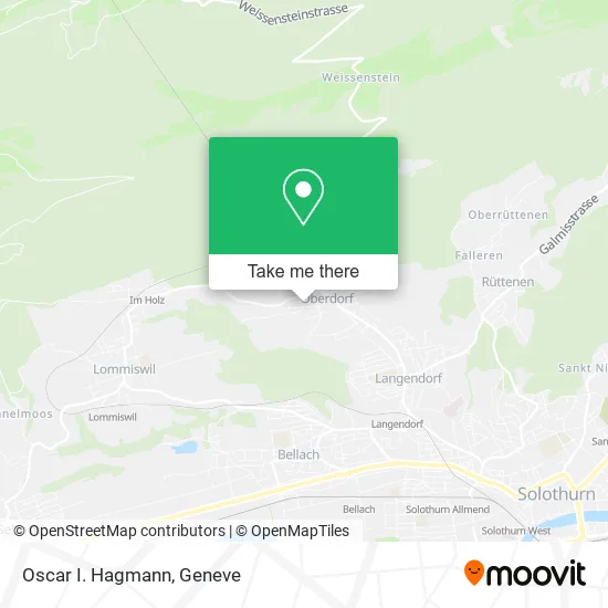 Oscar I. Hagmann map