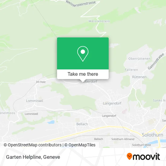 Garten Helpline map