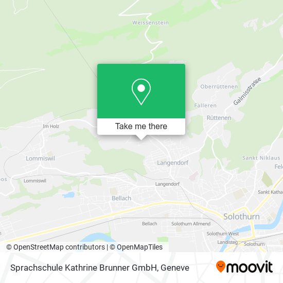 Sprachschule Kathrine Brunner GmbH map