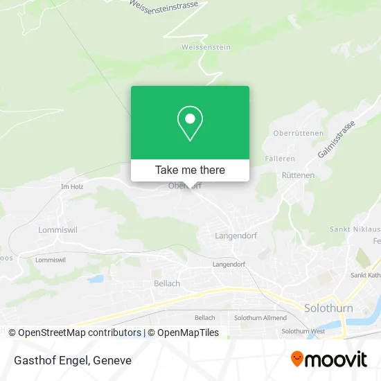 Gasthof Engel map