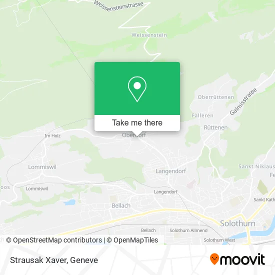 Strausak Xaver map