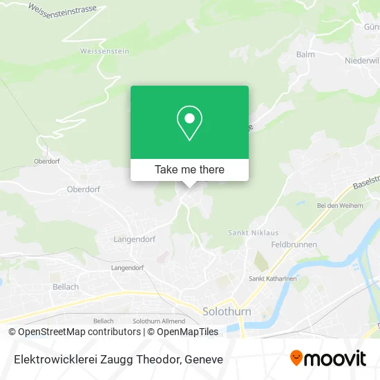 Elektrowicklerei Zaugg Theodor map