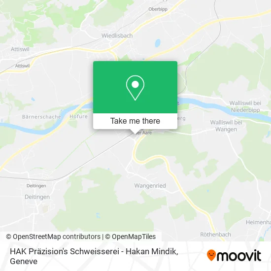 HAK Präzision's Schweisserei - Hakan Mindik map