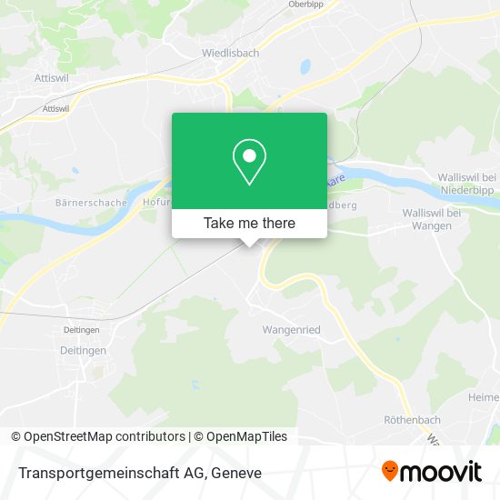 Transportgemeinschaft AG map