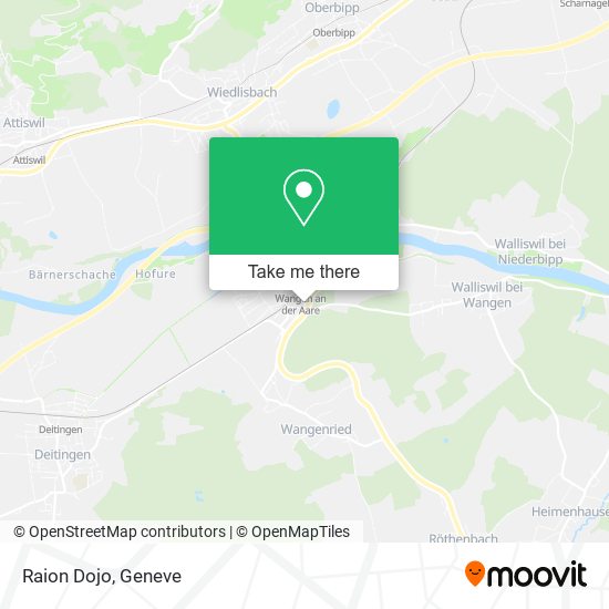 Raion Dojo map