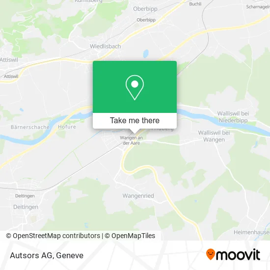 Autsors AG map