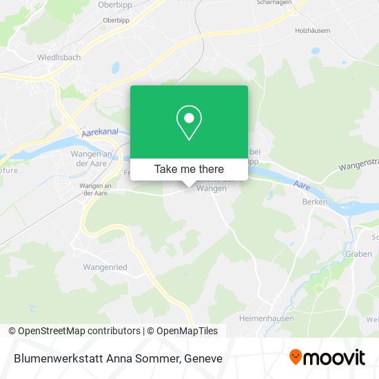 Blumenwerkstatt Anna Sommer map