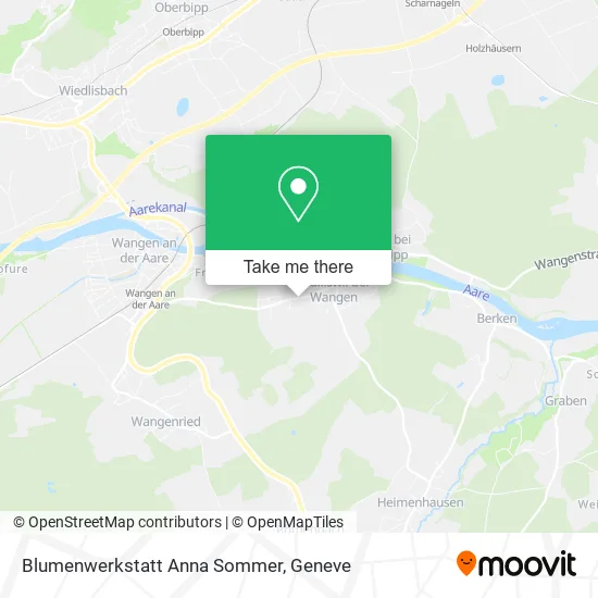 Blumenwerkstatt Anna Sommer map