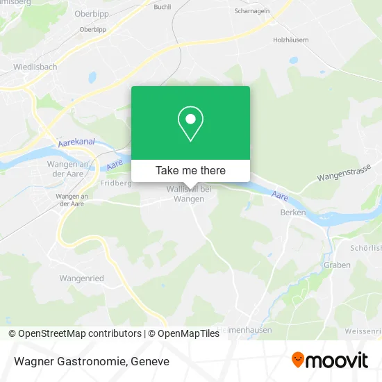 Wagner Gastronomie map