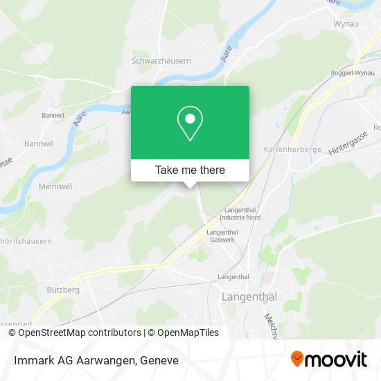 Immark AG Aarwangen map