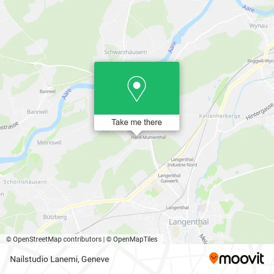 Nailstudio Lanemi map