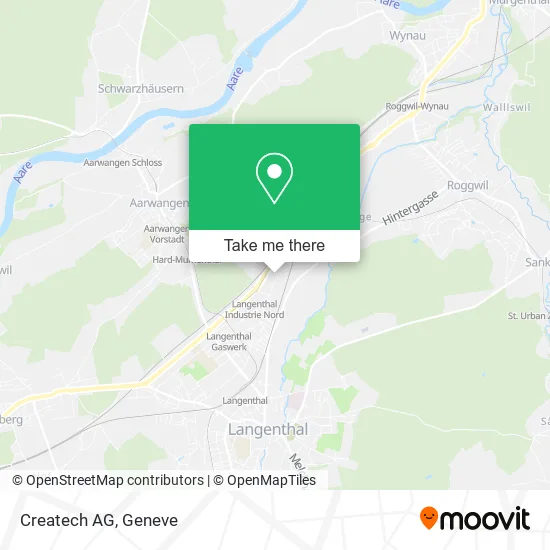 Createch AG map