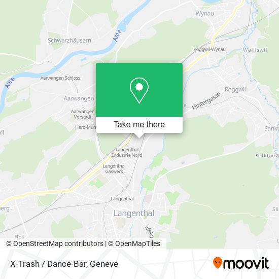 X-Trash / Dance-Bar map