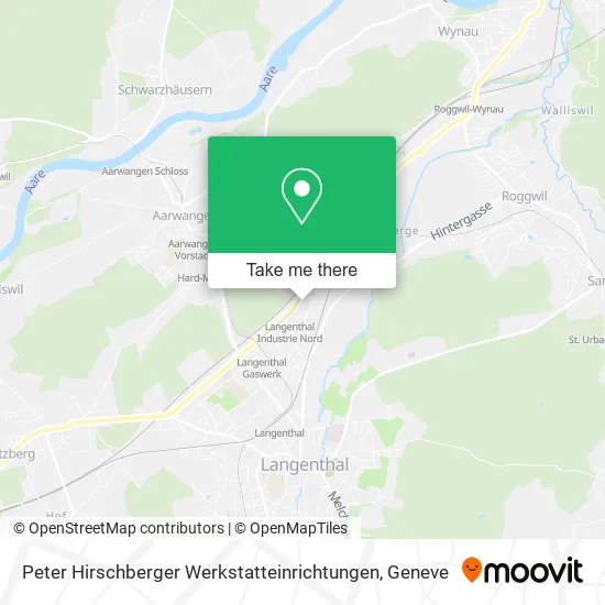 Peter Hirschberger Werkstatteinrichtungen map