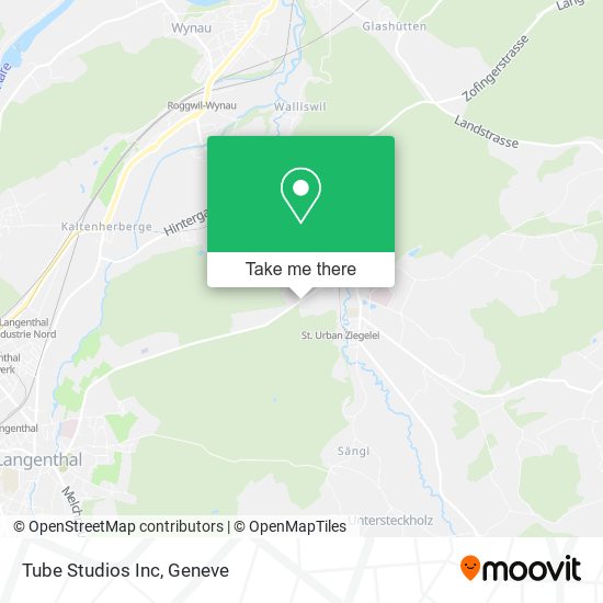 Tube Studios Inc map