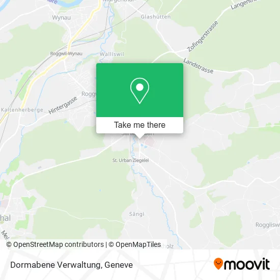 Dormabene Verwaltung map