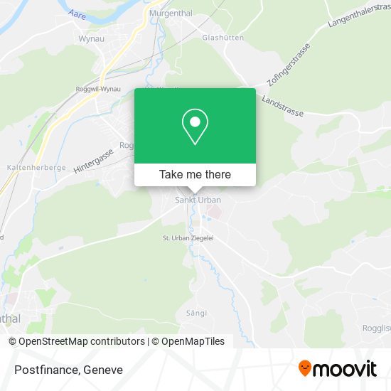 Postfinance map