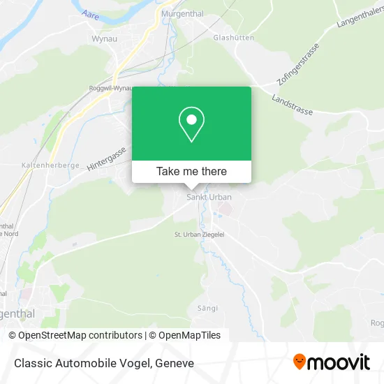 Classic Automobile Vogel map