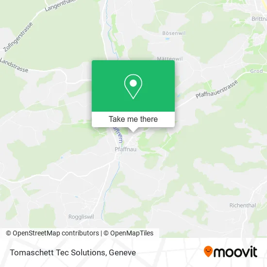 Tomaschett Tec Solutions map