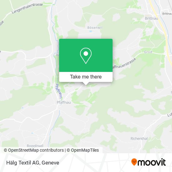 Hälg Textil AG map