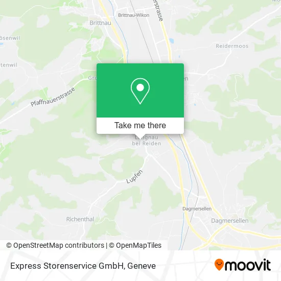Express Storenservice GmbH map
