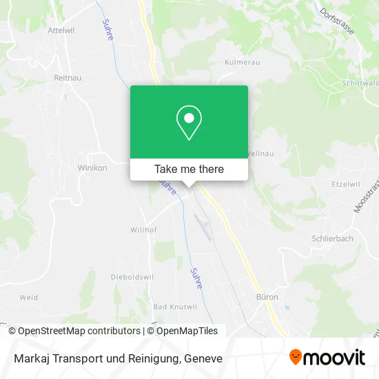 Markaj Transport und Reinigung map