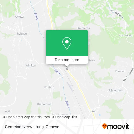 Gemeindeverwaltung map
