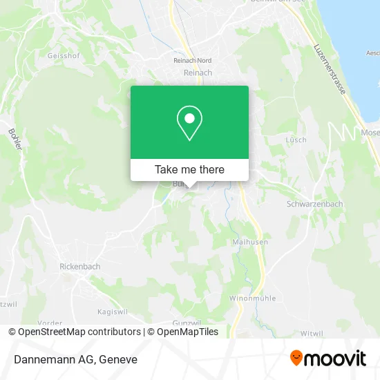 Dannemann AG map