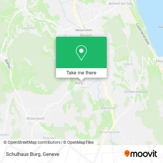 Schulhaus Burg map