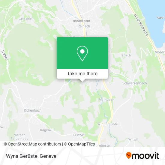 Wyna Gerüste map