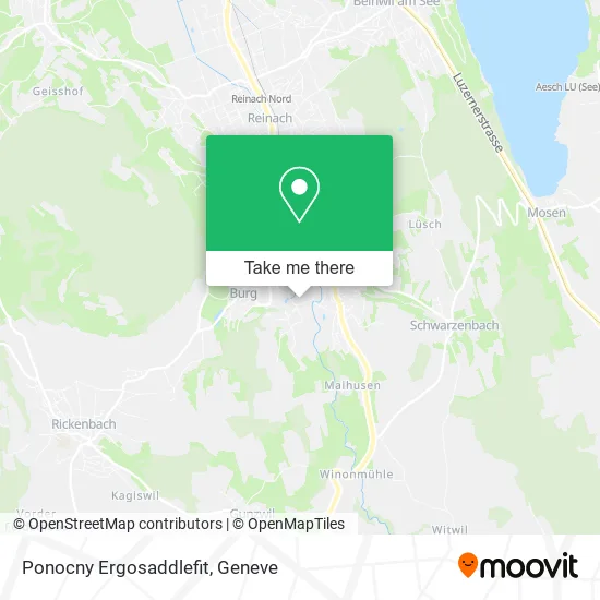 Ponocny Ergosaddlefit map