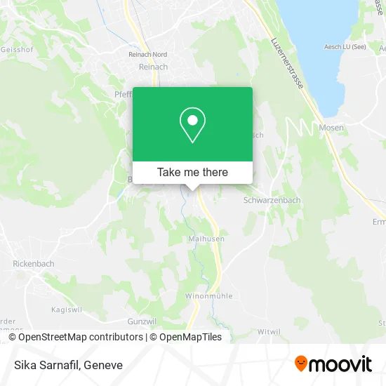 Sika Sarnafil map