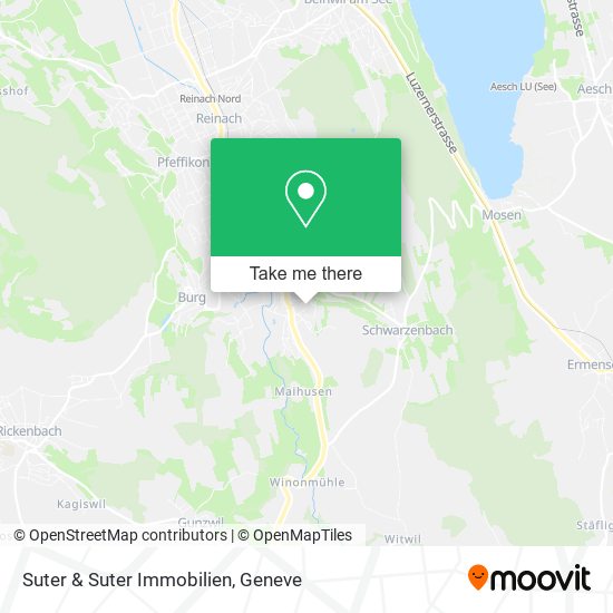 Suter & Suter Immobilien map
