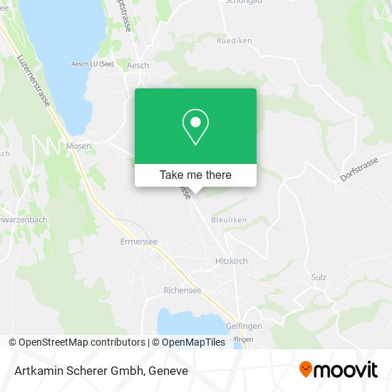 Artkamin Scherer Gmbh map