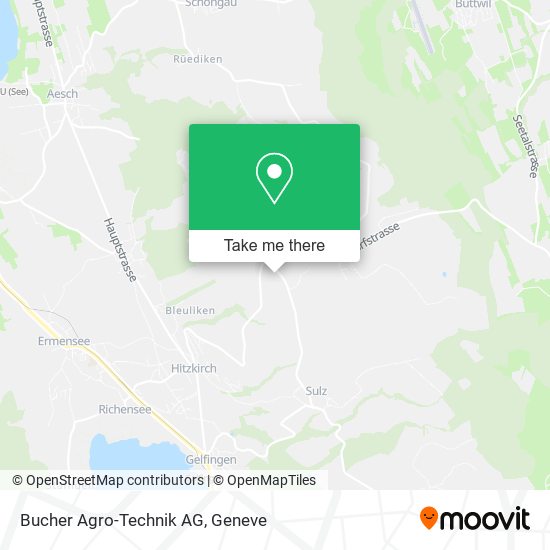 Bucher Agro-Technik AG map