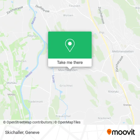 Skichaller map