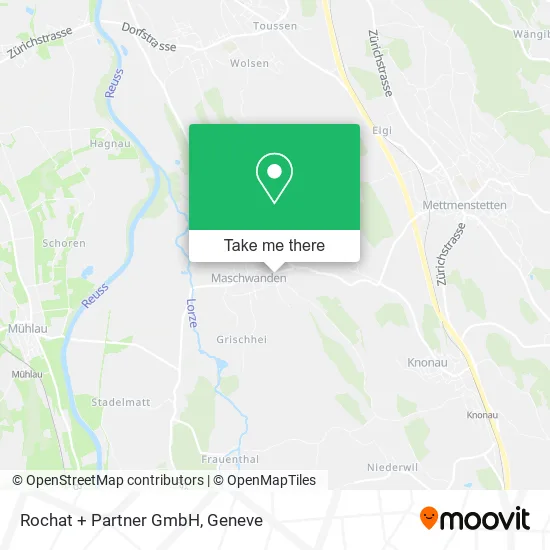 Rochat + Partner GmbH map