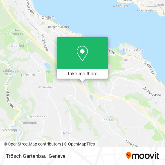 Trösch Gartenbau map