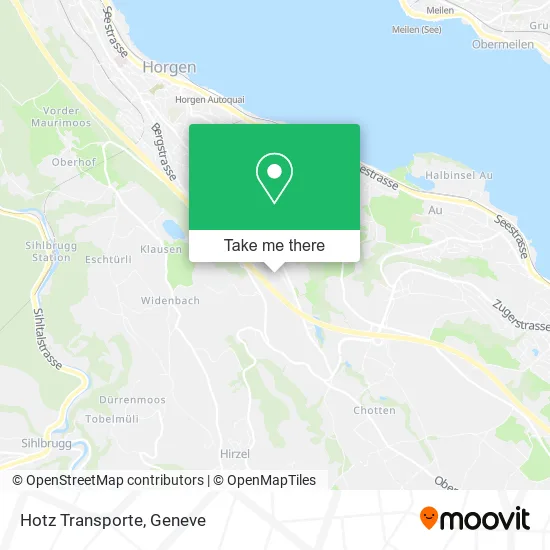 Hotz Transporte map