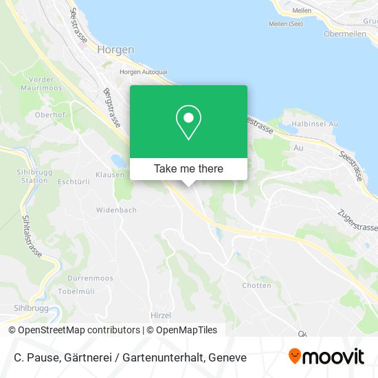 C. Pause, Gärtnerei / Gartenunterhalt map