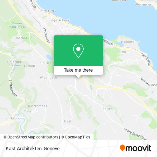 Kast Architekten map