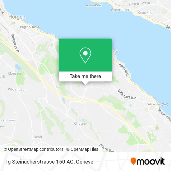 Ig Steinacherstrasse 150 AG map