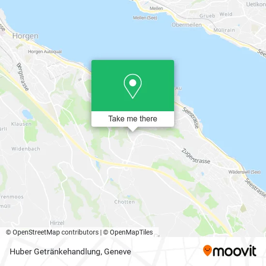 Huber Getränkehandlung map