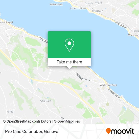 Pro Ciné Colorlabor map