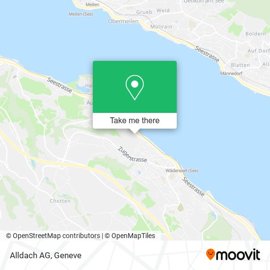 Alldach AG map