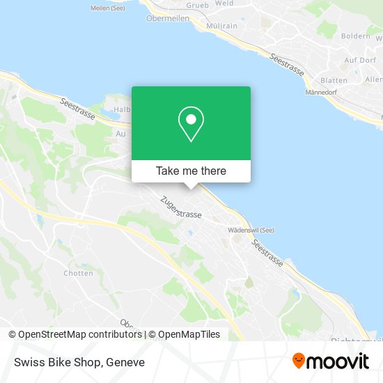 Swiss Bike Shop map