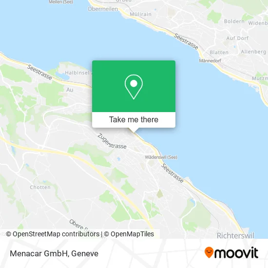 Menacar GmbH map