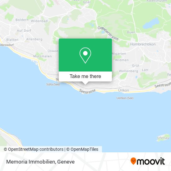 Memoria Immobilien map