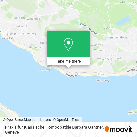 Praxis für Klassische Homöopathie Barbara Gantner map