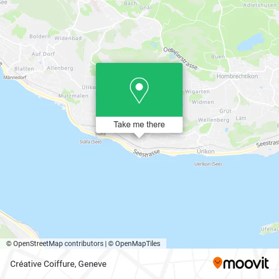 Créative Coiffure map
